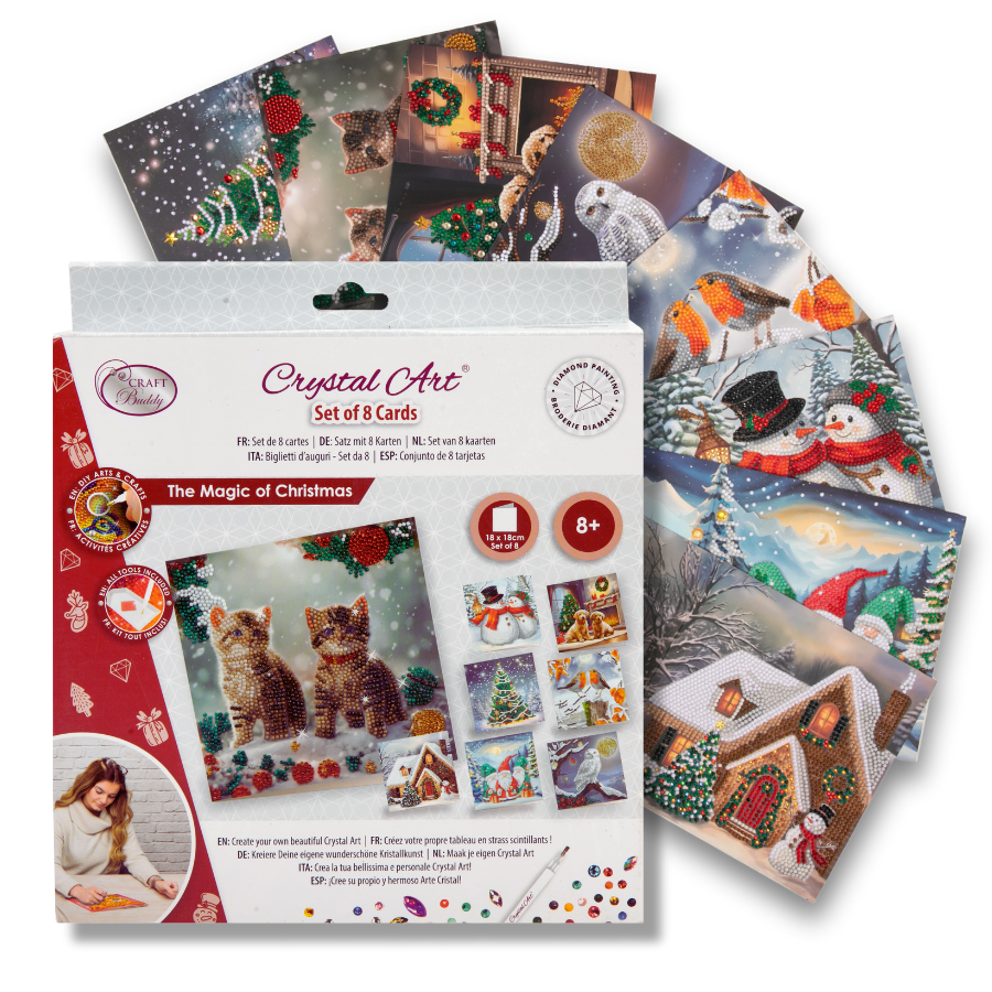 2024 Limited Edition "The Magic Of Christmas" Set of 8 Cards