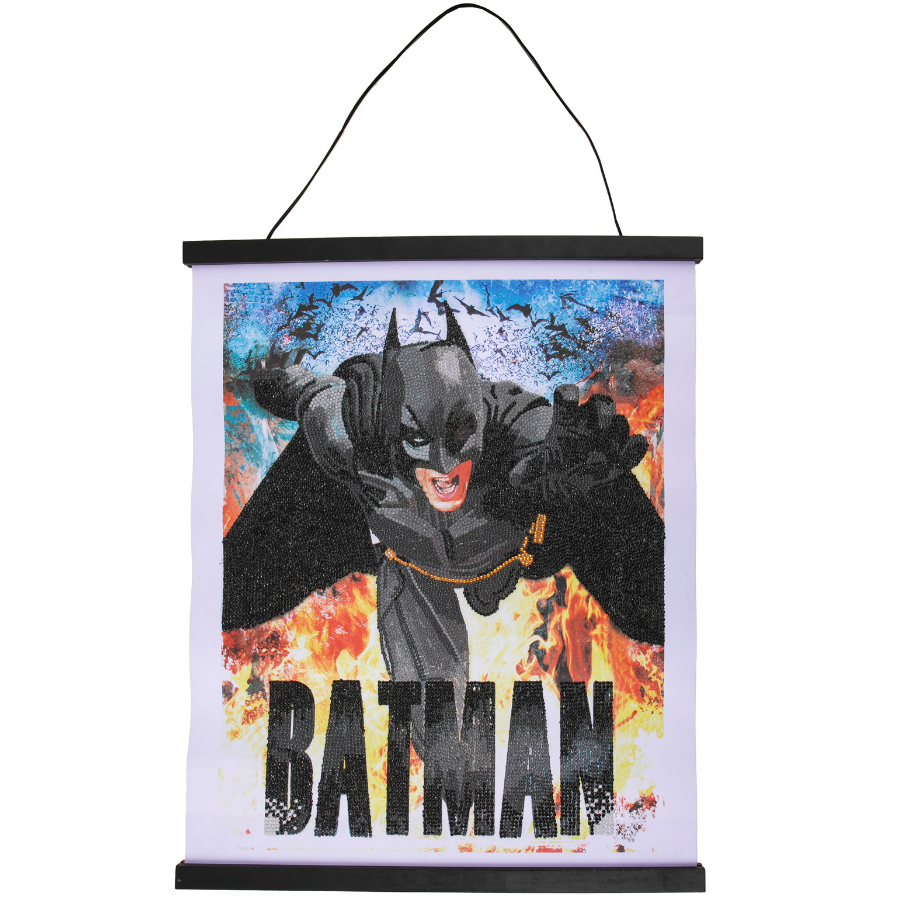 "Batman" DC Comics Crystal Art Scroll Front