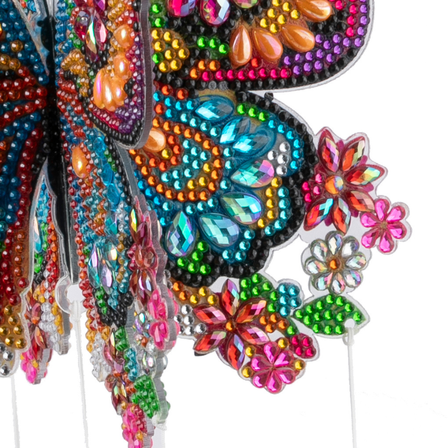 Butterfly Wind Chime Crystal Art Hanging Decoration 8