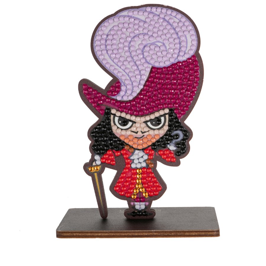 "Captain Hook" Crystal Art Buddies Disney Series 3 Front
