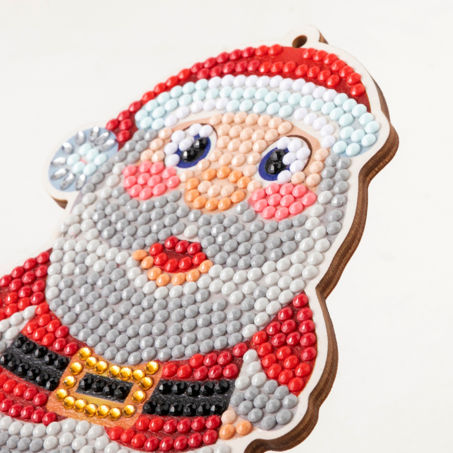 Santa Crystal Art Buddies Festive Series 4 Decoration
