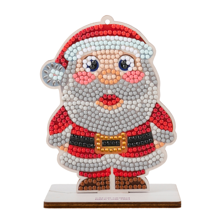 Santa Crystal Art Buddies Festive Series 4 Decoration