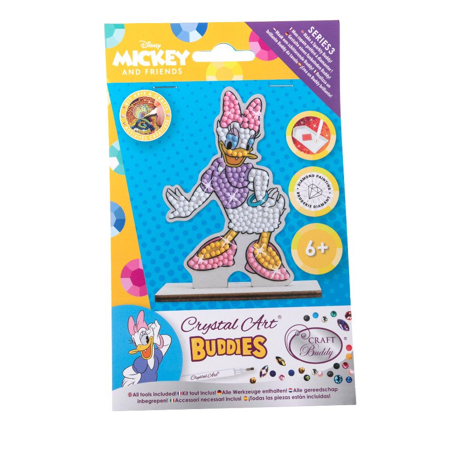 "Daisy Duck" Crystal Art Buddies Disney Series 3