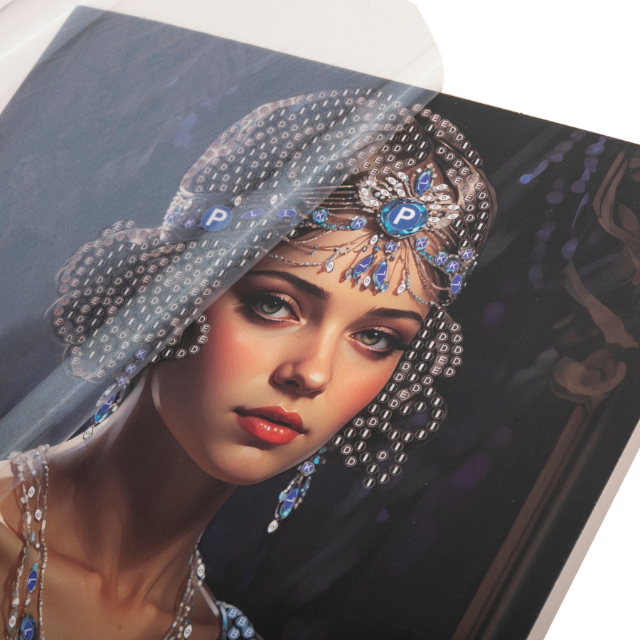 Deco Gems Crystal Art Card 18x18cm 4