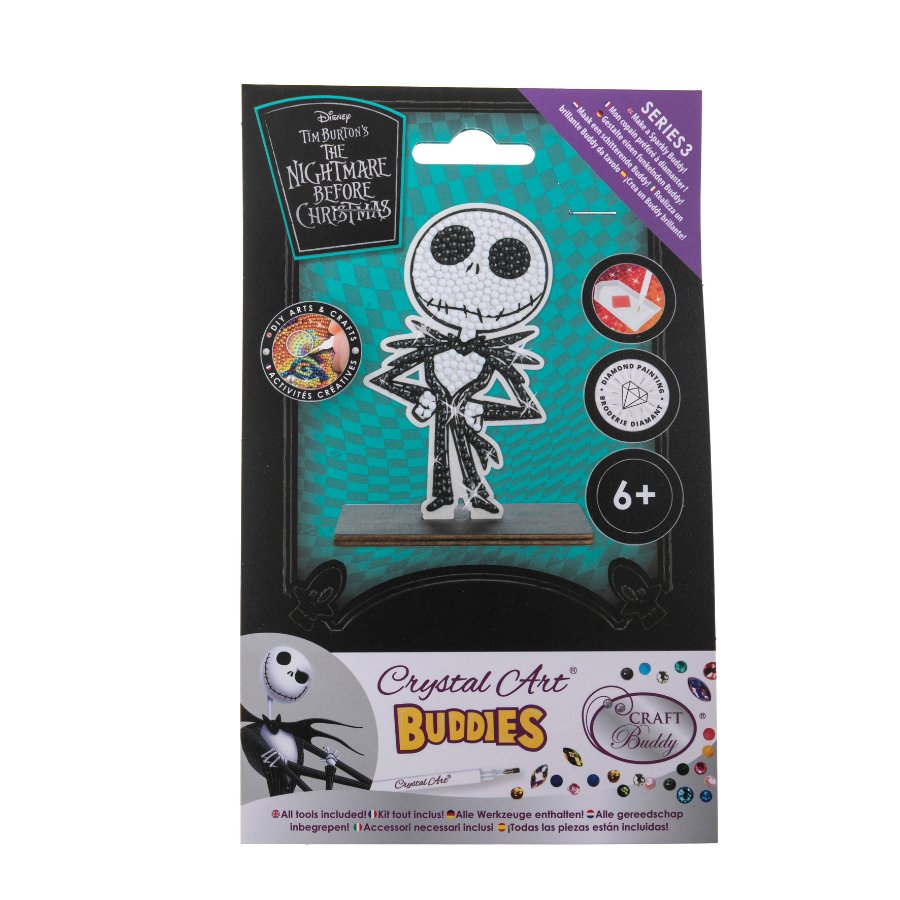 "Jack Skellington" Crystal Art Buddies Disney Series 3 Front Packaging