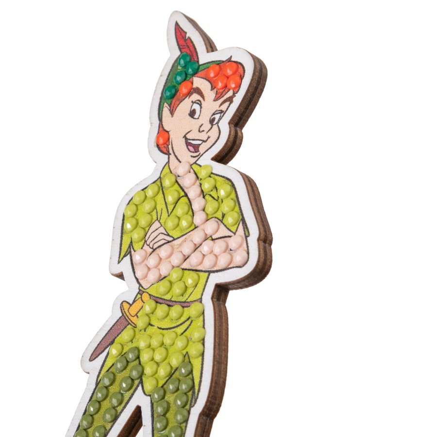 "Peter Pan" Crystal Art Buddies Disney Series 3 Close Up