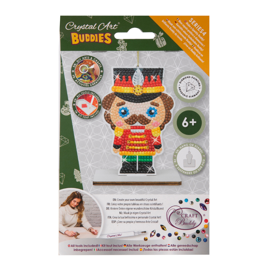 Soldier Crystal Art Buddies Festive Series 4 Decoration