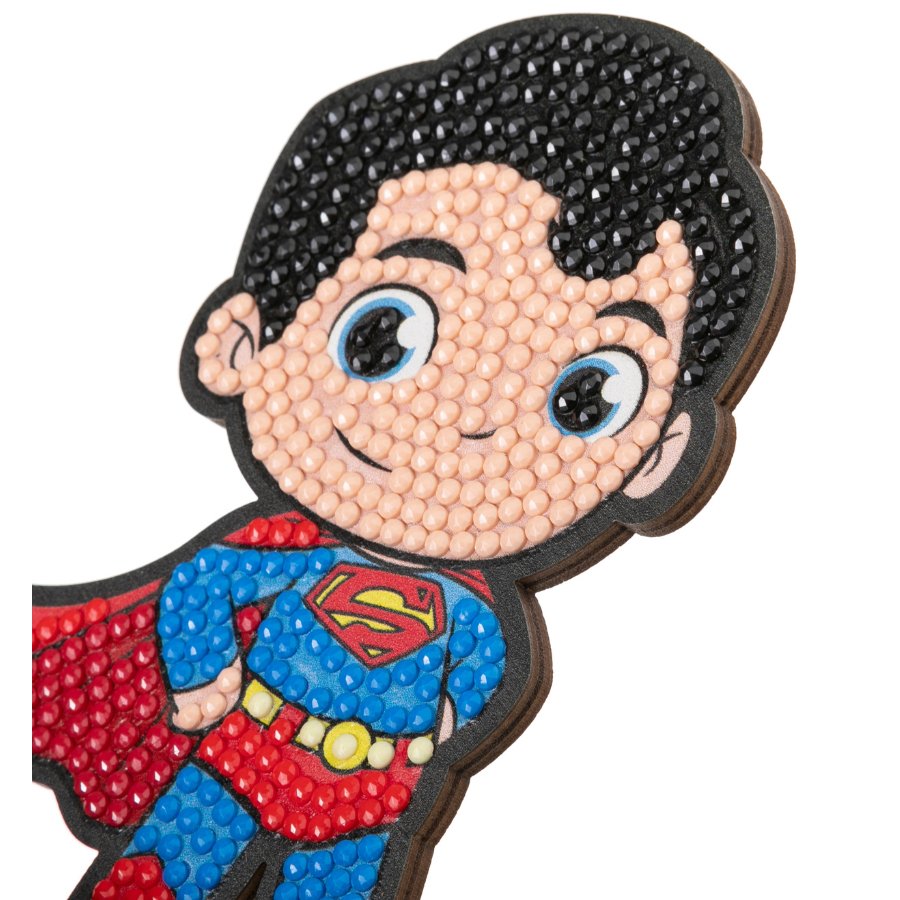 "Superman" Crystal Art Buddies DC Series 3 close up