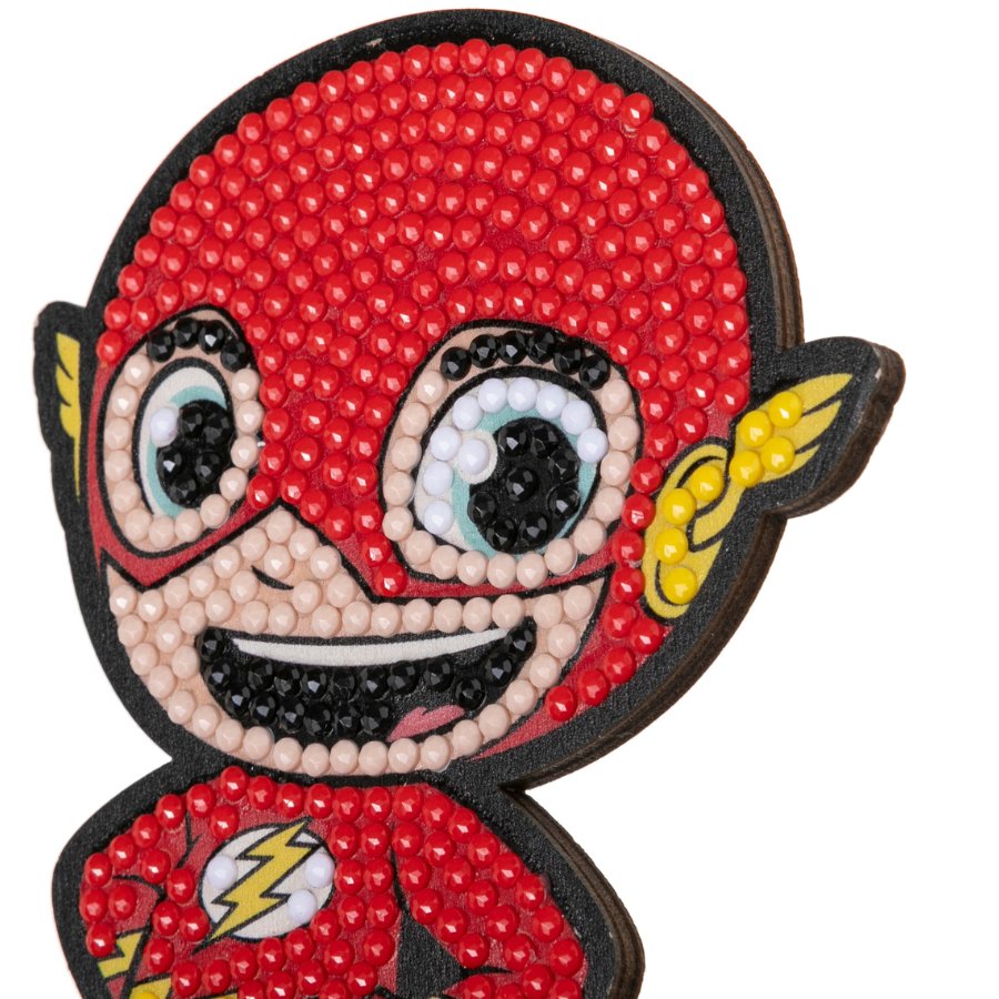 "The Flash" Crystal Art Buddies DC Series 3 Close up