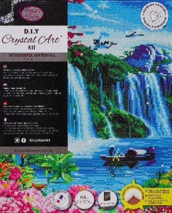 "Wonderfall Waterfall" 40x50cm Crystal Art Kit