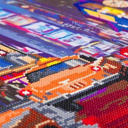 CAK-A156L: "Times Square" 40x50cm Crystal Art Kit
