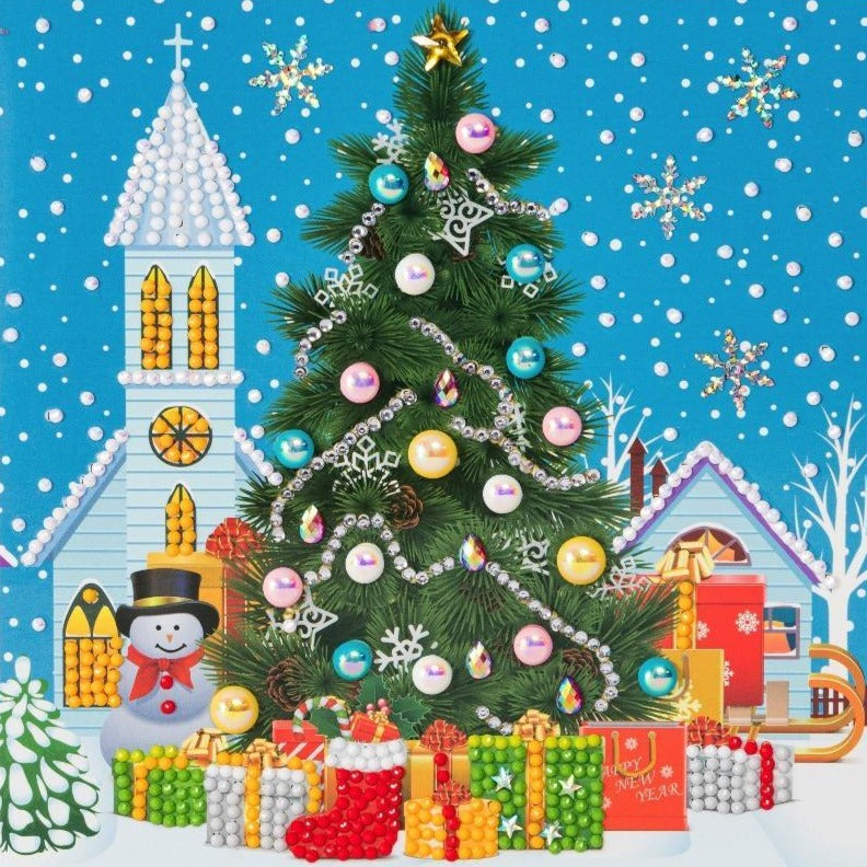 CCK-XM30: "Christmas Tree" Crystal Card Kit