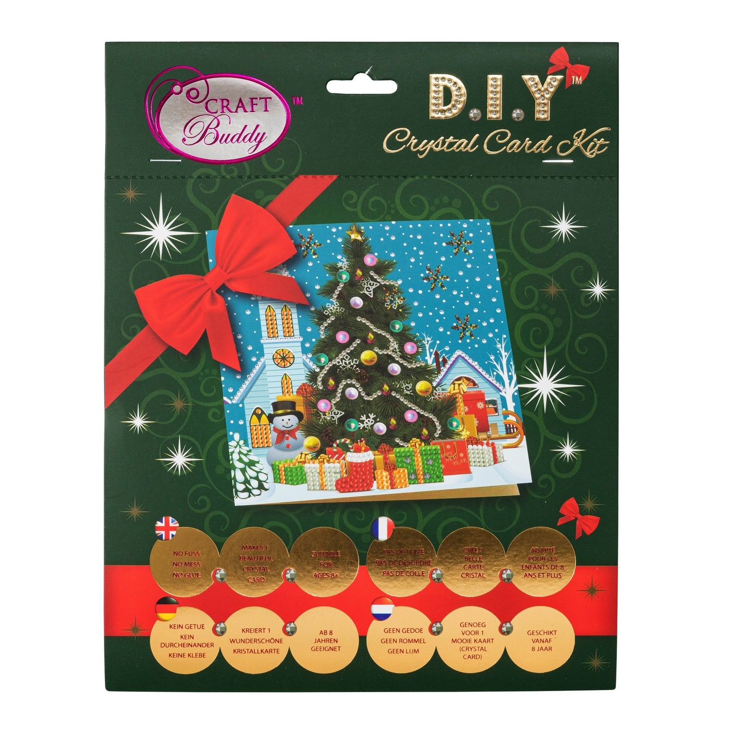 CCK-XM30: "Christmas Tree" Crystal Card Kit