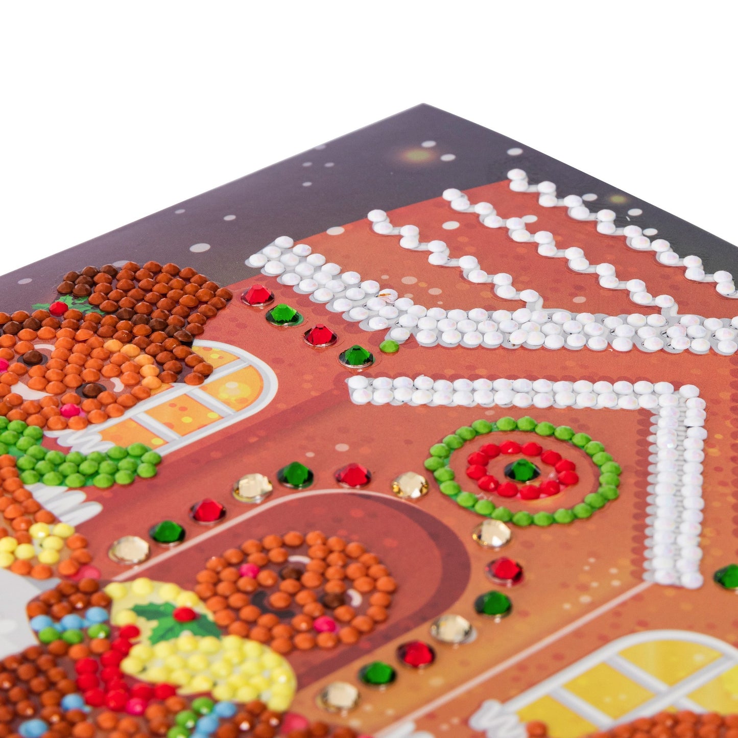 CCK-XM32: "Gingerbread Family" Crystal Art Card Kit