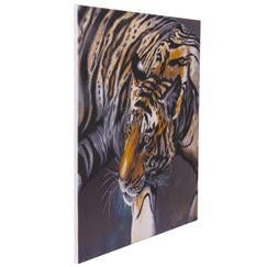 CAK-CH1: The Tiger by Claudia Hahn 70 x 70cm (Super Sized)