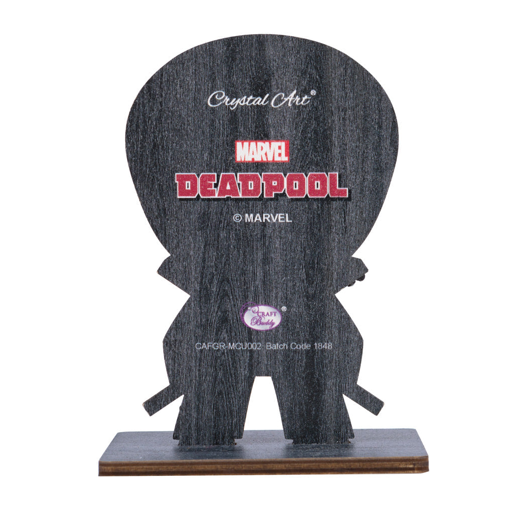 CAFGR-MCU002: "Deadpool" Crystal Art Buddy MARVEL Series 1