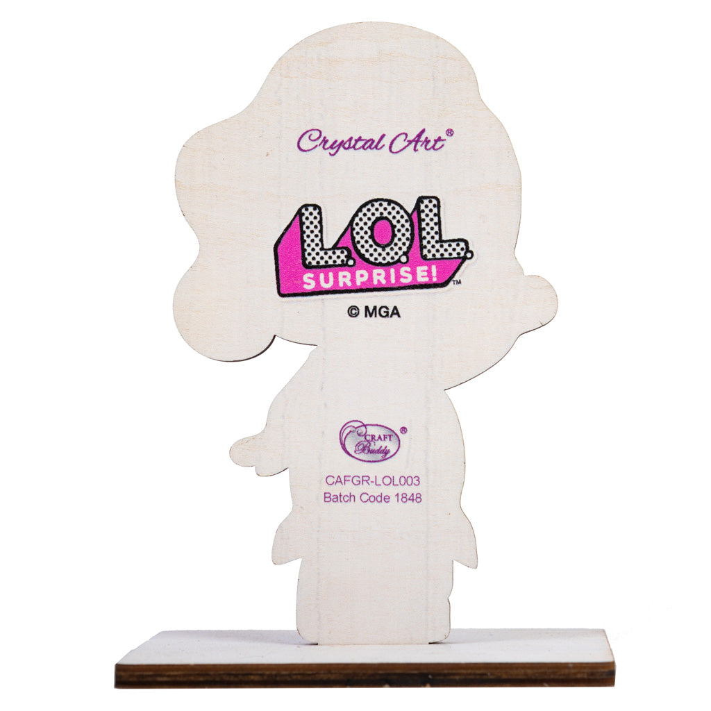 CAFGR-LOL003: "Splash Queen" Crystal Art Buddy LOL Series 1