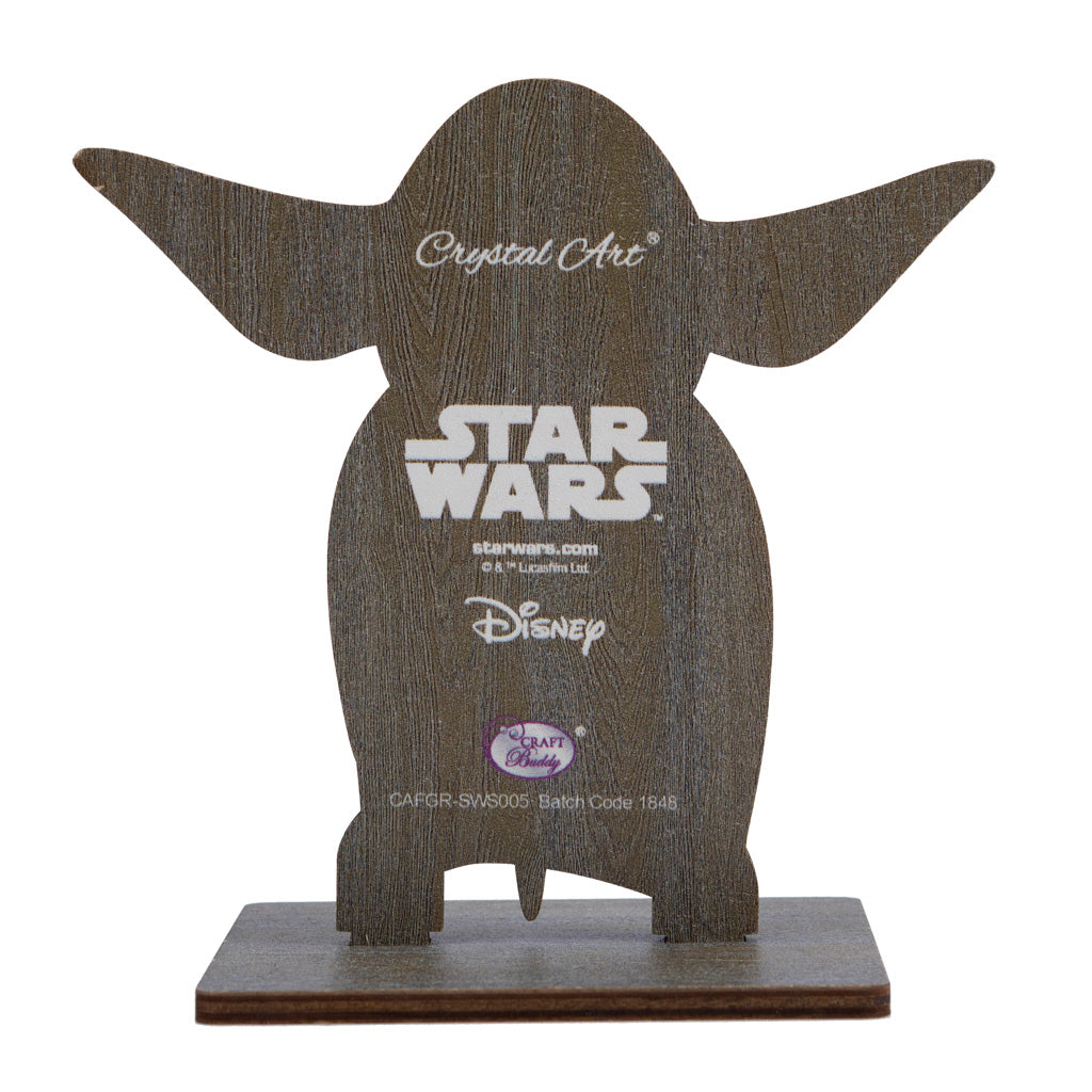 CAFGR-SWS005: "Yoda" Crystal Art Buddy Star Wars Series 1