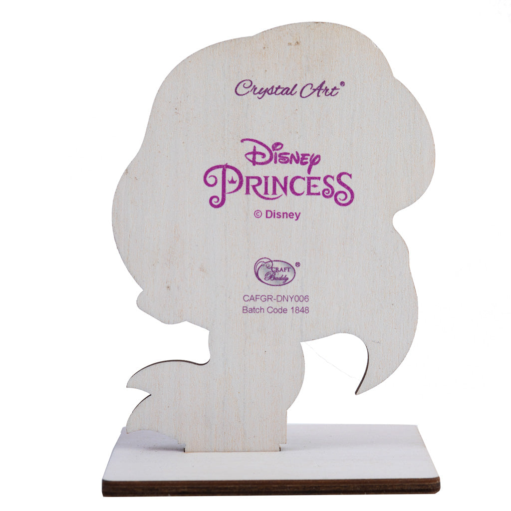 "Belle" Crystal Art Buddy Disney Series 1 - Back View
