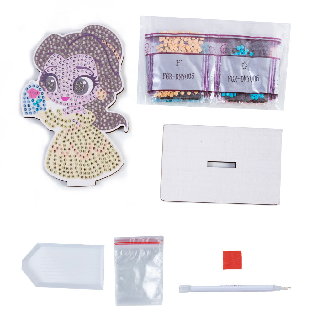 "Belle" Crystal Art Buddy Disney Series 1 - Contents