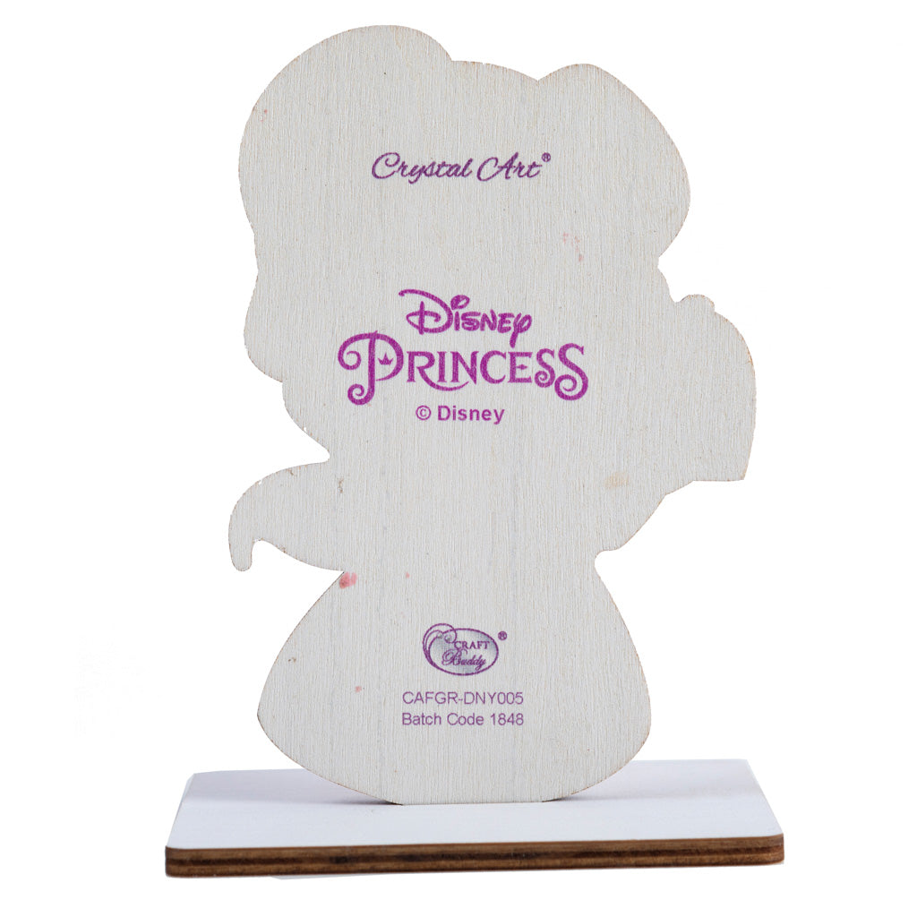 "Belle" Crystal Art Buddy Disney Series 1 - Back View