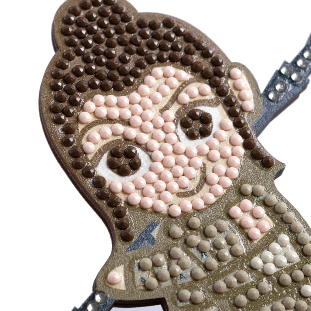 CAFGR-SWS006: "Rey Skywalker" Crystal Art Buddy Star Wars Series 1