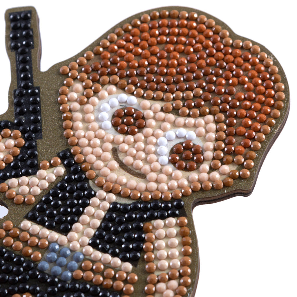 CAFGR-SWS004: "Han Solo" Crystal Art Buddy Star Wars Series 1