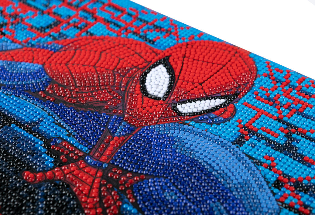 CAK-MCU950M: Spiderman 22x40cm Crystal Art Canvas Kit