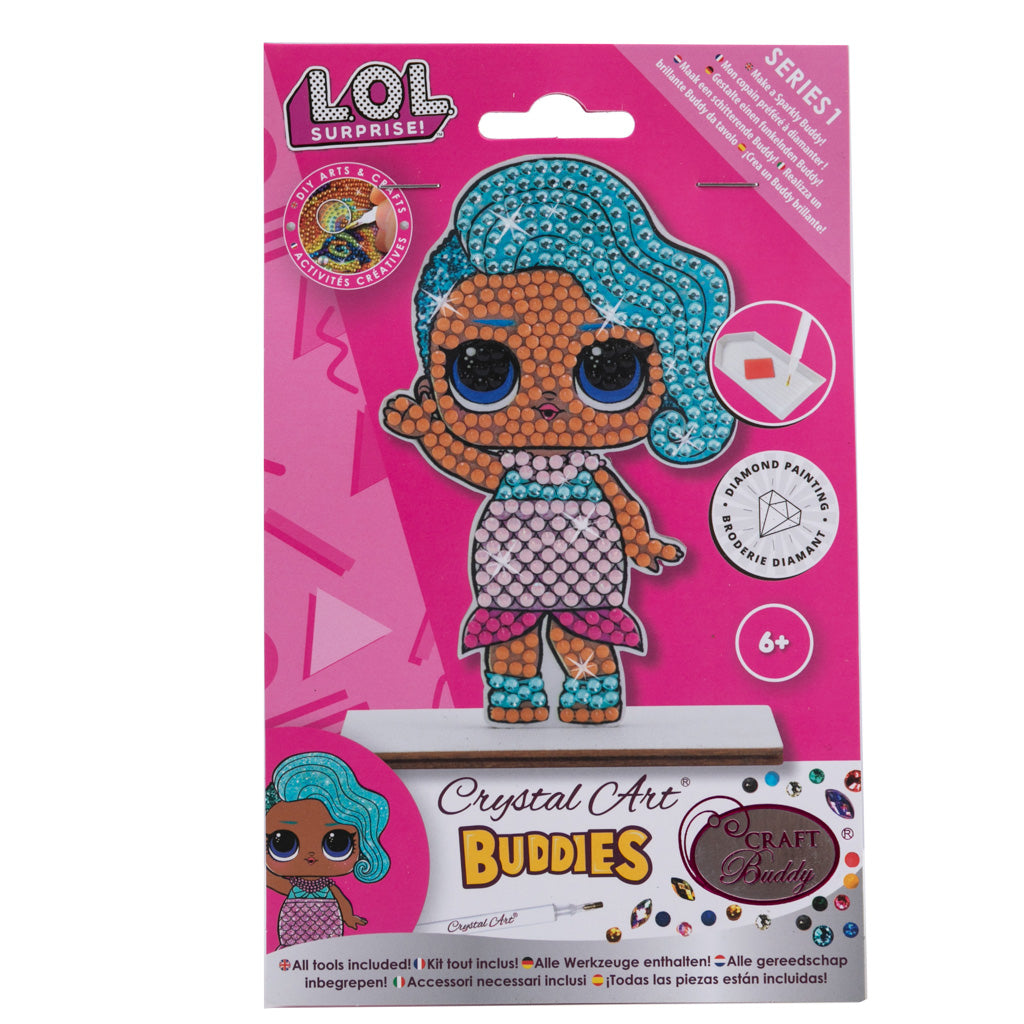 CAFGR-LOL003: "Splash Queen" Crystal Art Buddy LOL Series 1