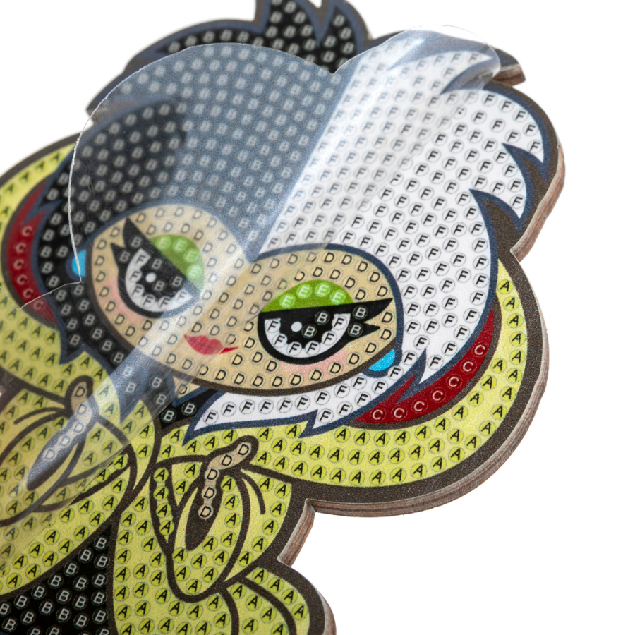 "Cruella" Crystal Art Buddies Disney Series 2 Close Up Incomplete