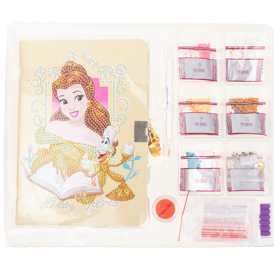 Crystal Art Secret Diary Belle Contents