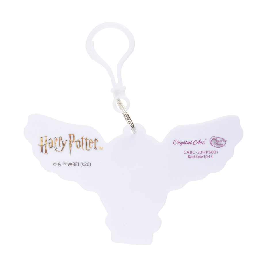 Hedwig Crystal Art Bag Charm Kit Harry Potter