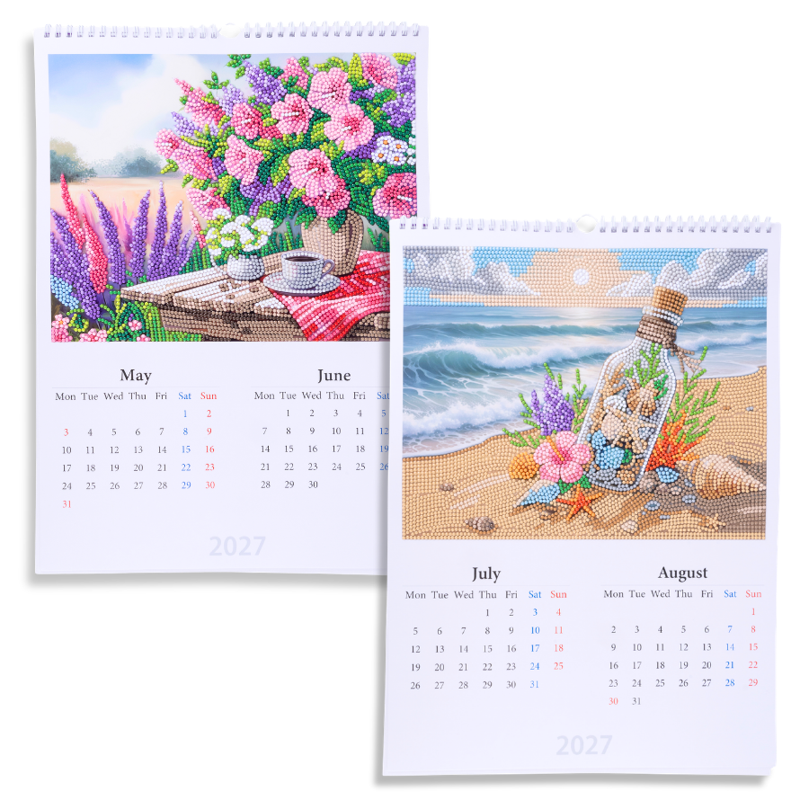 Crystal Art Calendar Kit 2027