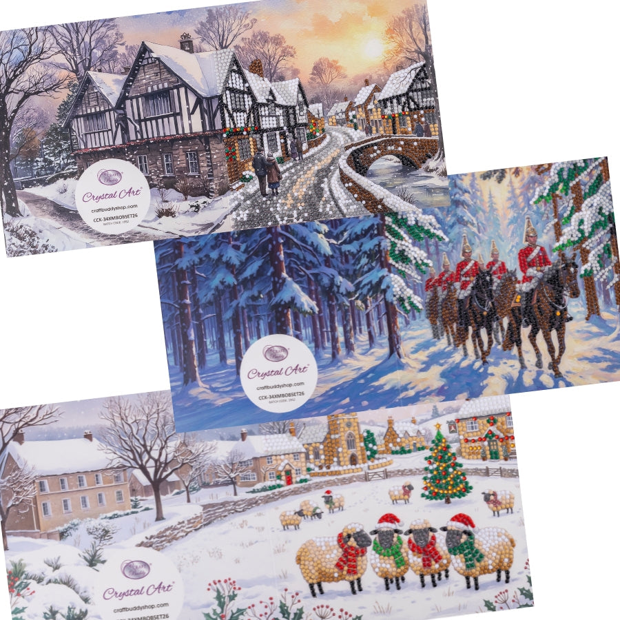 2026 Best of British Crystal Art Card Box Set of 8