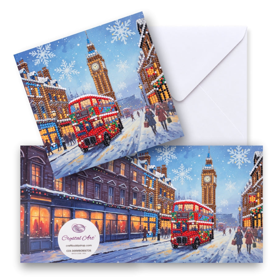 2026 Best of British Crystal Art Card Box Set of 8