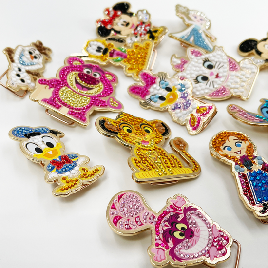 Disney Crystal Art Pin Badges - Series 1