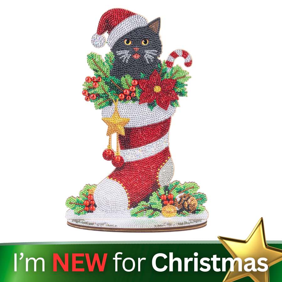 Midnight's Surprise Crystal Art Decoration Kit