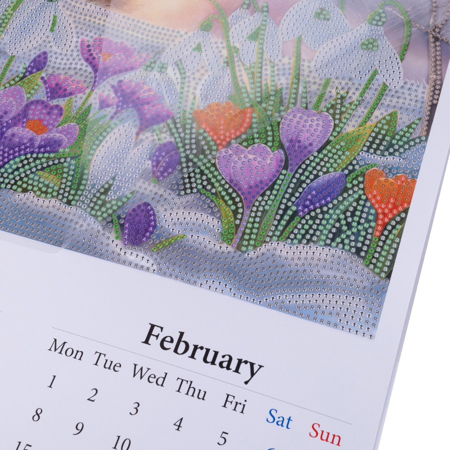 Crystal Art Calendar Kit 2027