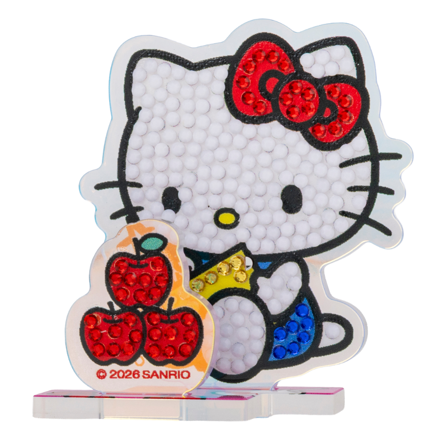 Hello Kitty And Friends Crystal Art Hidden Treasures Kit