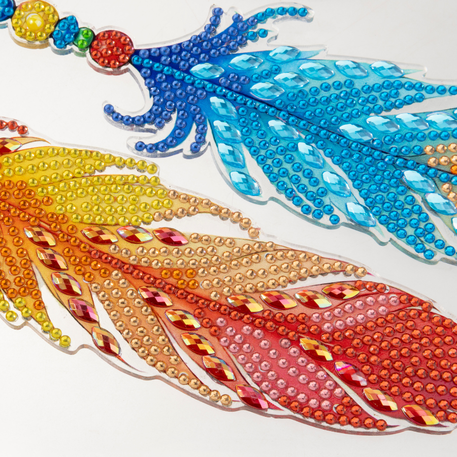 Boho Butterflies Crystal Art Hanging Decoration Kit