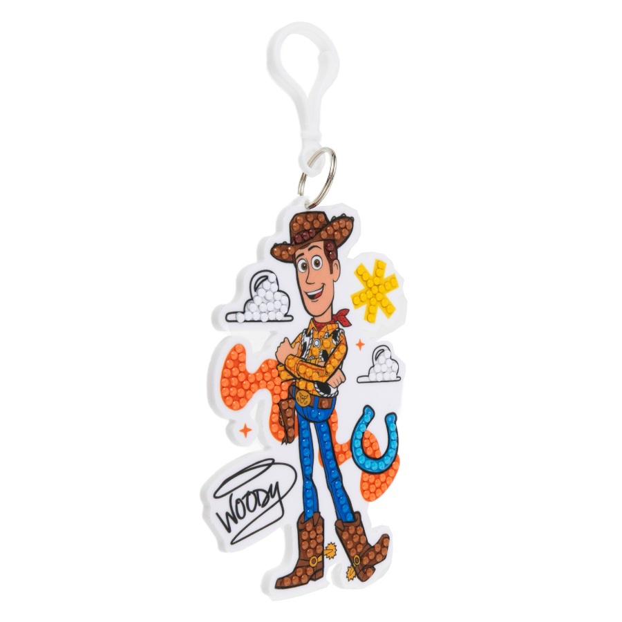 Woody Crystal Art Bag Charm Kit Toy Story Disney Pixar