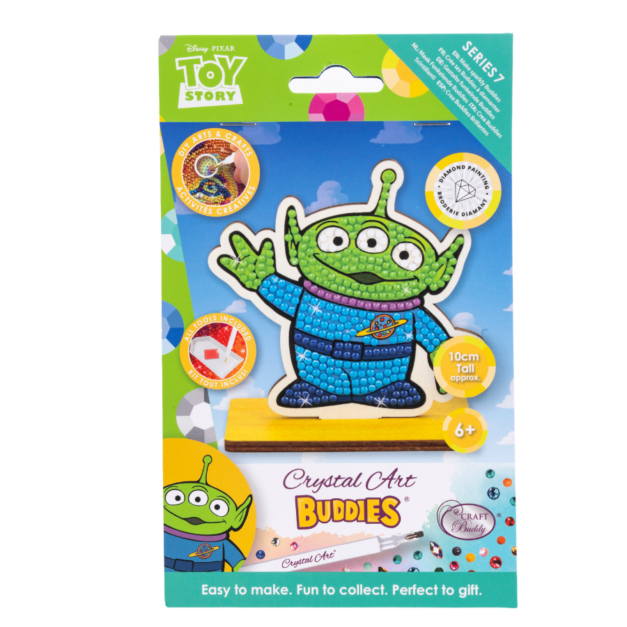 Aliens Crystal Art Buddies Toy Story Series 7 Disney Pixar