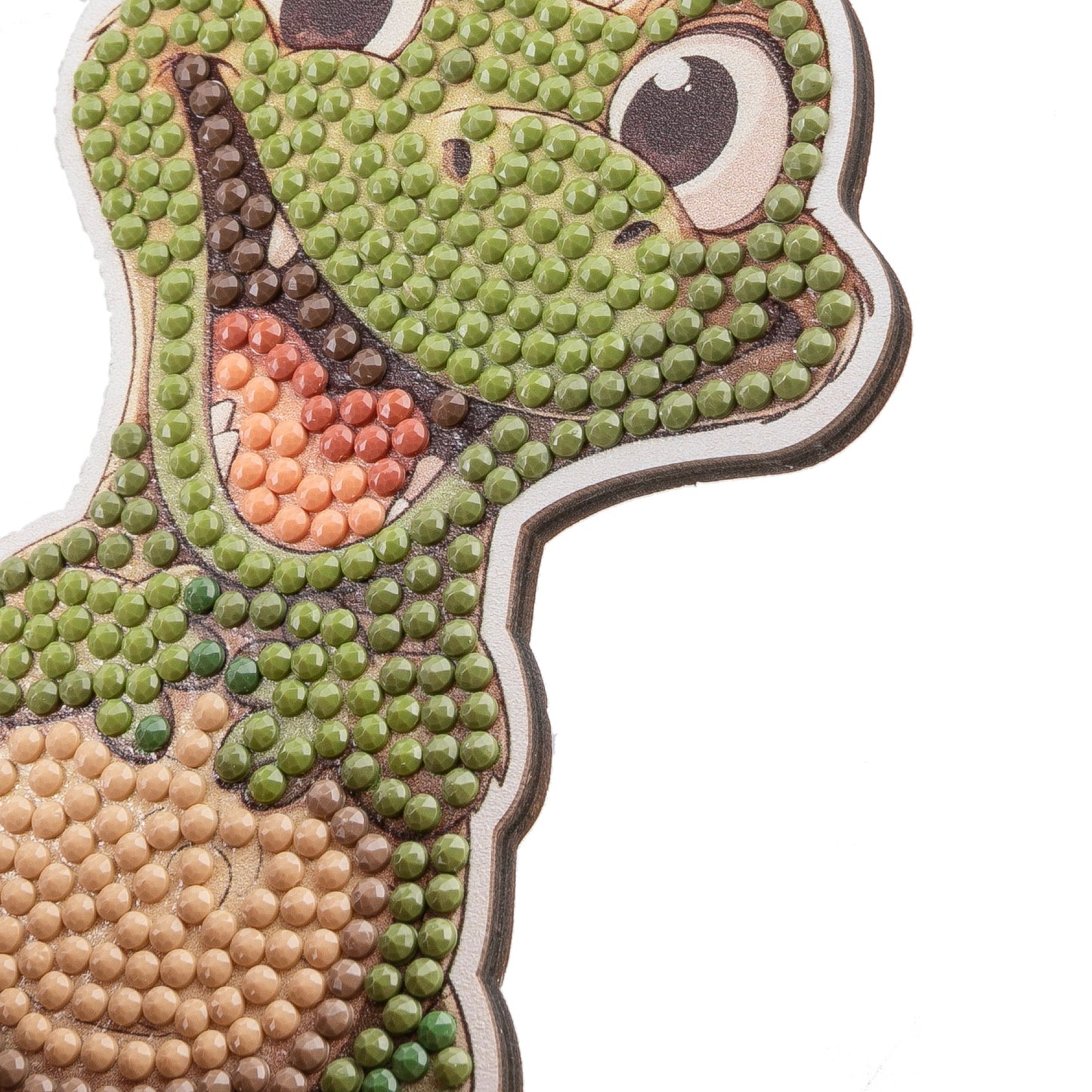 Alligator Crystal Art Wildlife Buddies face