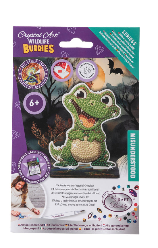 Alligator Crystal Art Wildlife Buddies pack