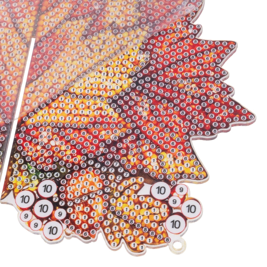 Autumn Wind Chime Crystal Art Hanging Mobile Kit
