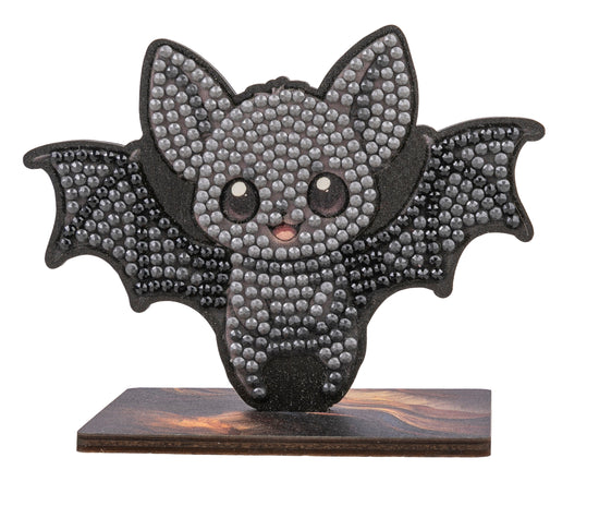 Bat Crystal Art Wildlife Buddies complete