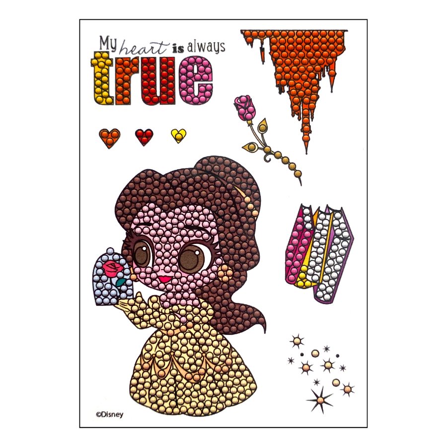 Belle Crystal Art A6-Stamp Set2