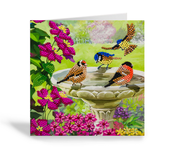 CCK-A50 "Birds" Crystal Art Card Kit