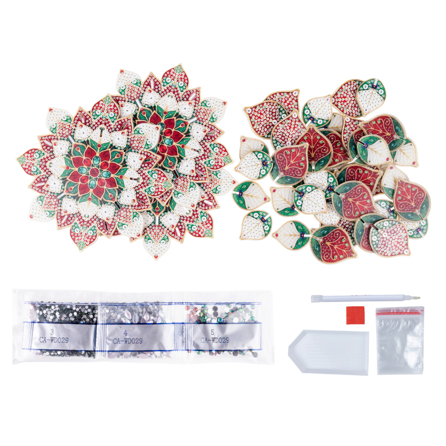 Brilliant Lotus Crystal Art 3D Candle Holder Kit