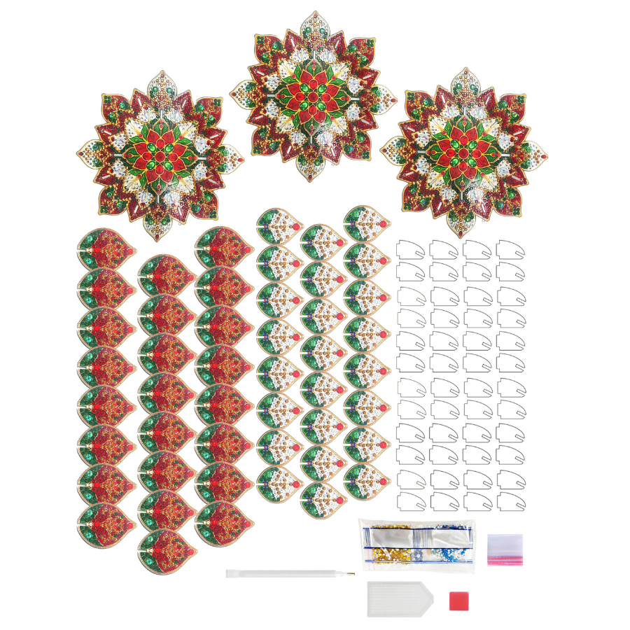 Brilliant Lotus Crystal Art 3D Candle Holder Kit